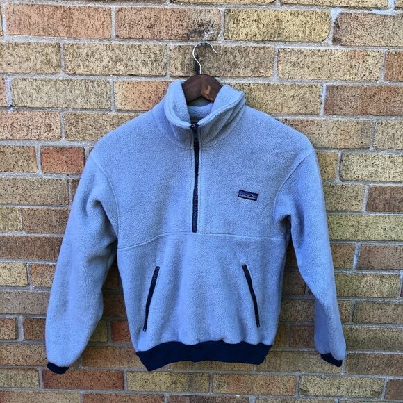 Vintage 90s Patagonia Half Zip Fleece Jacket XS - Picture 5 of 8